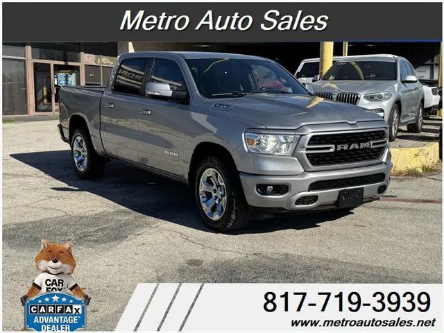 2022 Ram 1500 Lone Star Crew Cab 4x4 5'7" Box
