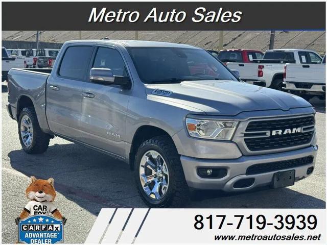 2022 Ram 1500 Lone Star Crew Cab 4x4 5'7" Box