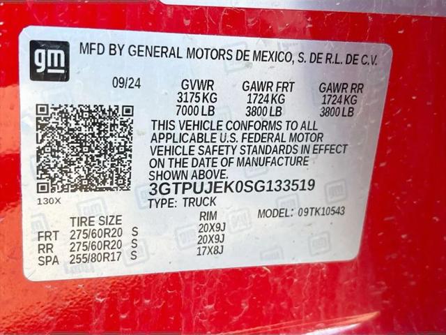 2025 GMC Sierra 1500 4WD Crew Cab Short Box Elevation with 3VL