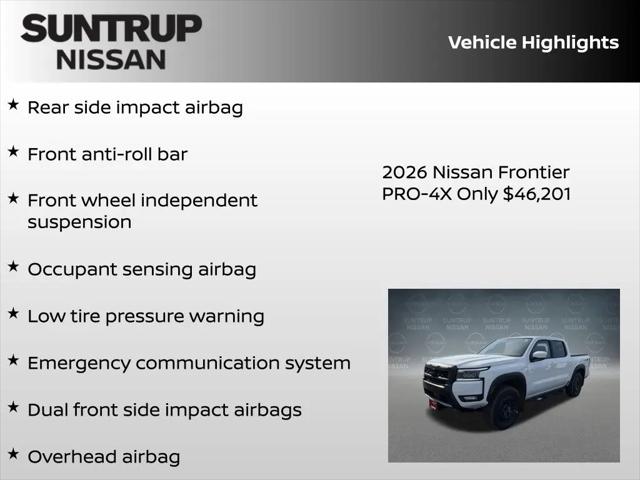 2026 Nissan Frontier Crew Cab PRO-4X 4x4