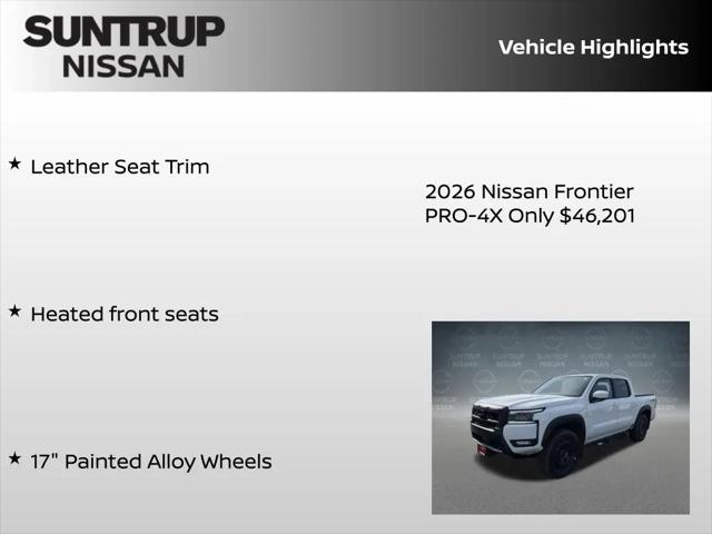2026 Nissan Frontier Crew Cab PRO-4X 4x4