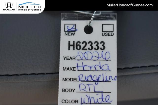 2026 Honda Ridgeline RTL