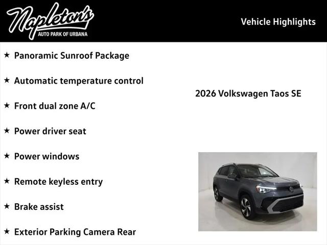2026 Volkswagen Taos SE