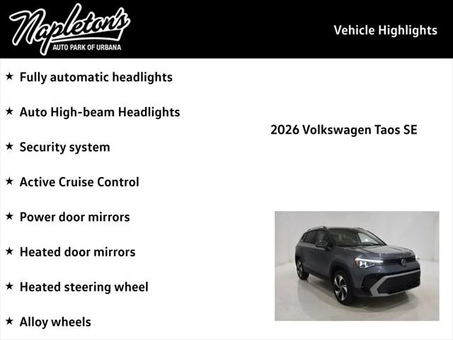 2026 Volkswagen Taos SE