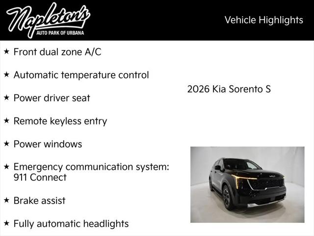2026 Kia Sorento S