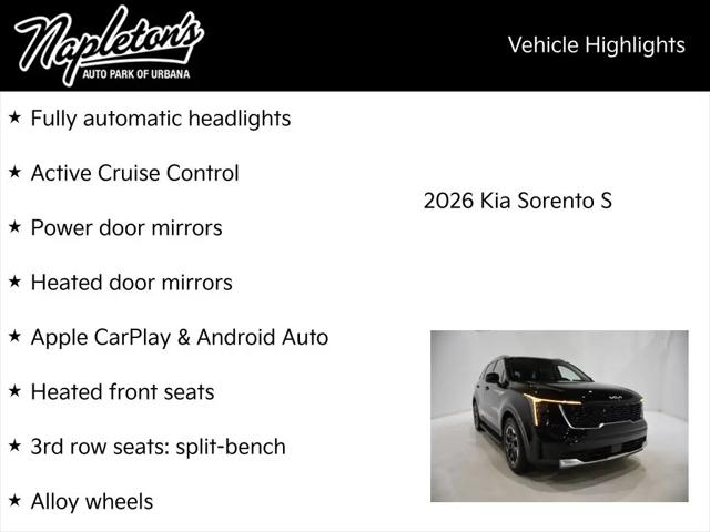 2026 Kia Sorento S