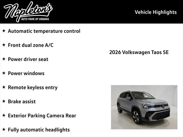 2026 Volkswagen Taos SE