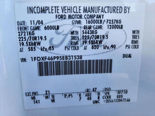 2005 Ford F-450 XL