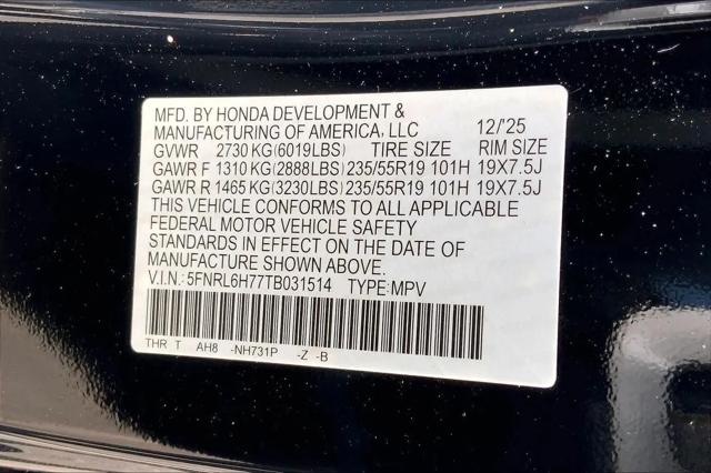 2026 Honda Odyssey Sport-L