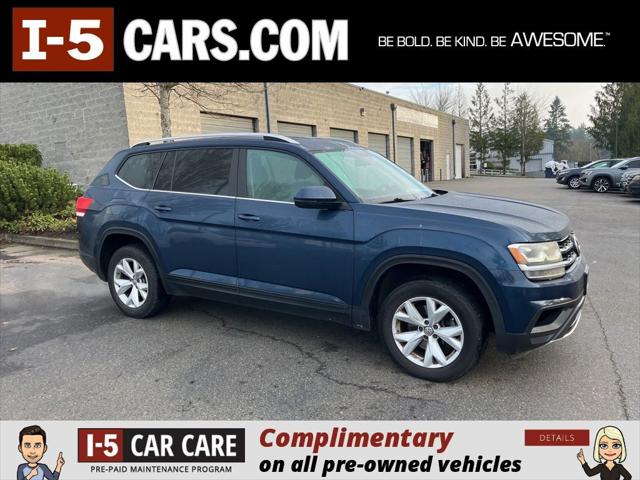 2018 Volkswagen Atlas 3.6L V6 S