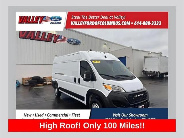 2024 Ram ProMaster 2500 Cargo Van Tradesman High Roof 159" WB w/Pass Seat for sale near Columbus, OH
