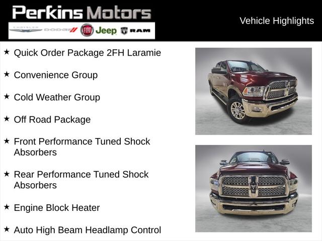 2017 RAM 2500 Laramie Crew Cab 4x4 64 Box