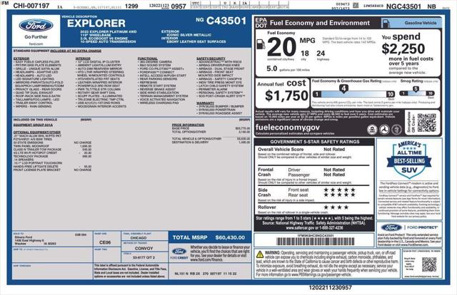 2022 Ford Explorer Platinum