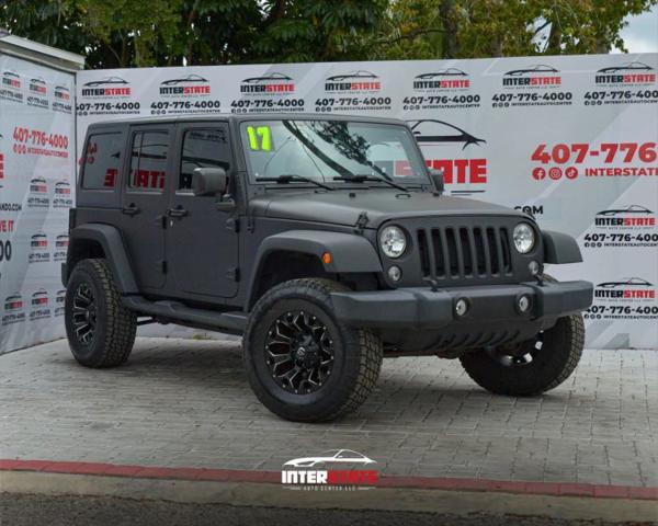 2017 Jeep Wrangler Unlimited Sahara for sale in Orlando, FL