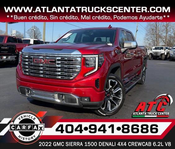 2022 GMC Sierra 1500 4WD Crew Cab Short Box Denali for sale in Doraville, GA