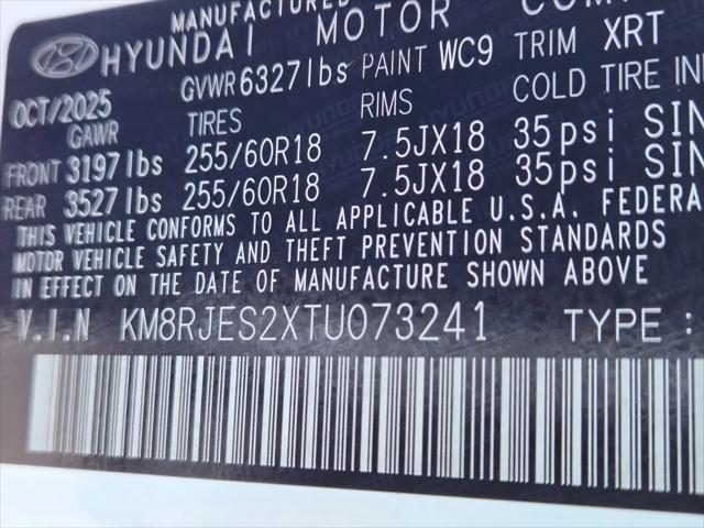 2026 Hyundai Palisade XRT Pro