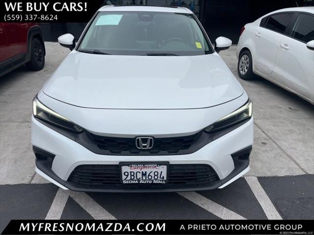 2022 Honda Civic EX-L for sale in Fresno, CA