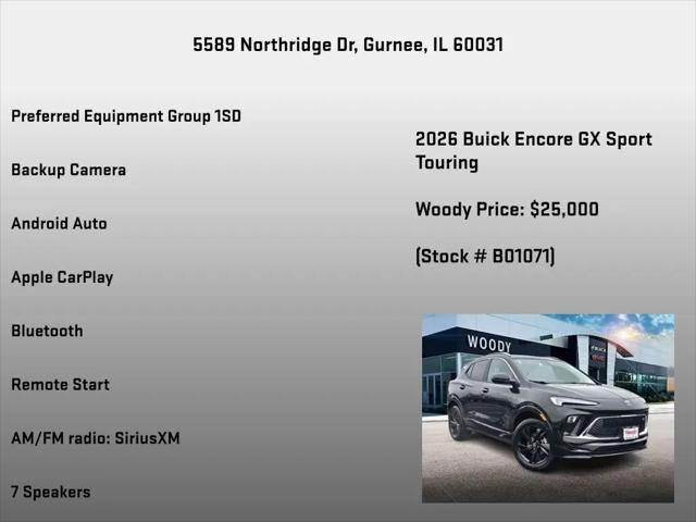 2026 Buick Encore GX Sport Touring AWD