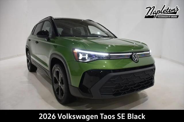 2026 Volkswagen Taos SE Black for sale in Urbana, IL