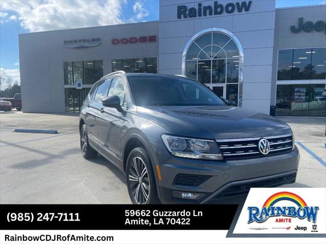 2019 Volkswagen Tiguan 2.0T SEL R-Line Jet-Black