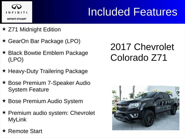2017 Chevrolet Colorado Z71
