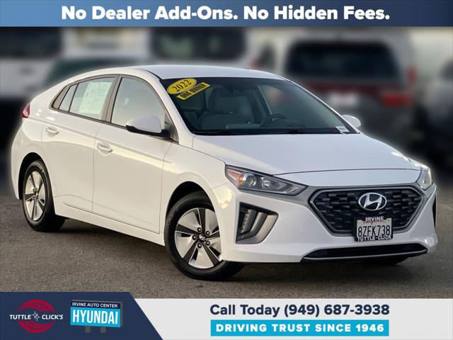 2022 Hyundai Ioniq Hybrid Blue