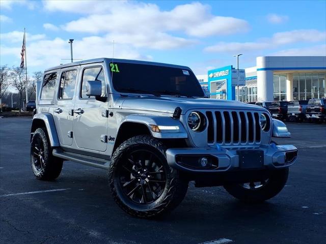 2021 Jeep Wrangler 4xe Unlimited High Altitude 4x4