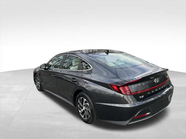 2022 Hyundai Sonata Hybrid Blue
