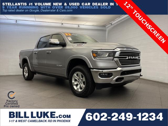 2022 RAM 1500 Laramie Crew Cab 4x4 57 Box