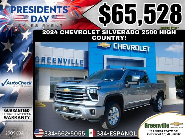 2024 Chevrolet Silverado 2500HD 4WD Crew Cab Standard Bed High Country