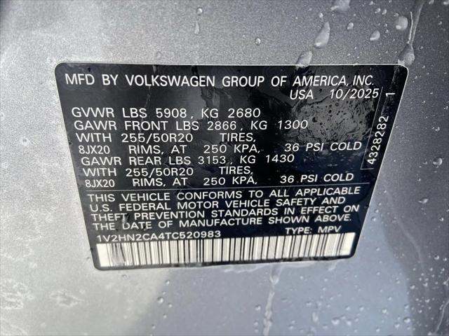 2026 Volkswagen Atlas SE with Technology