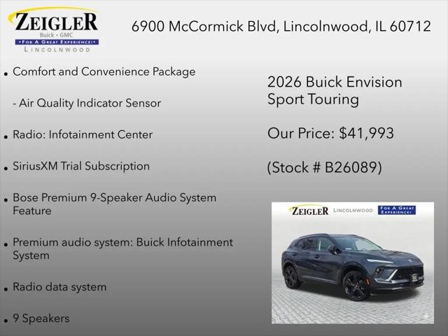 2026 Buick Envision Sport Touring AWD