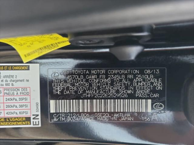 2014 Lexus IS 250C IS 250C