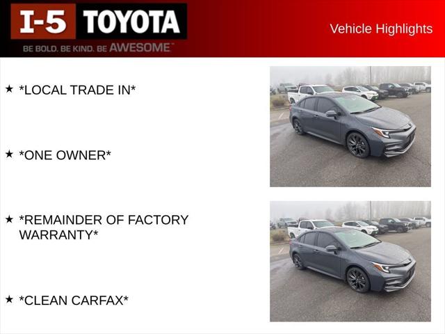 2024 Toyota Corolla XSE 2024 Toyota Corolla XSE