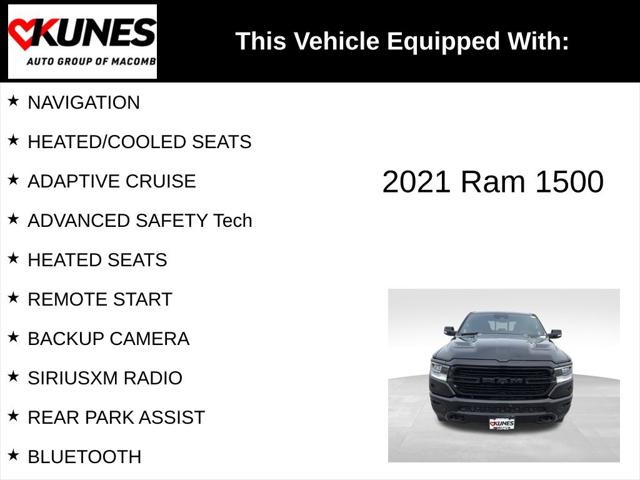 2021 RAM 1500 Laramie Crew Cab 4x4 57 Box