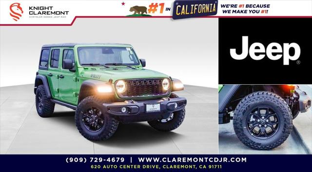 2026 Jeep Wrangler 4-Door Willys 4x4 for sale in Claremont, CA