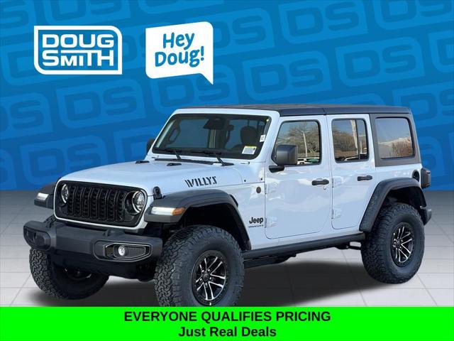 2026 Jeep Wrangler 4-Door Willys 4x4 for sale in American Fork, UT