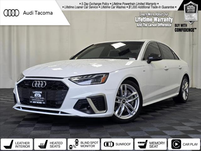2023 Audi A4 Premium Plus 45 TFSI S line quattro S tronic for sale in Fife, WA