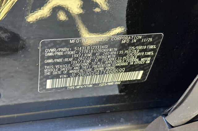 2026 Subaru Outback Limited XT