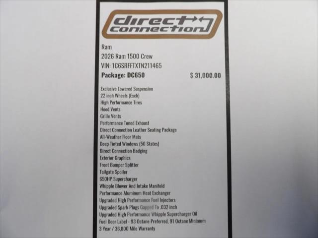 2026 Ram 1500 Big Horn Crew Cab 4x4 5'7" Box