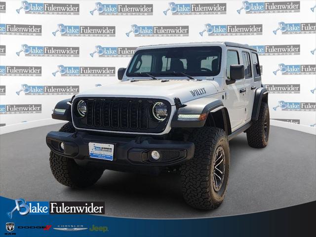 2026 Jeep Wrangler WRANGLER 4-DOOR WILLYS 2026 Jeep Wrangler WRANGLER 4-DOOR WILLYS