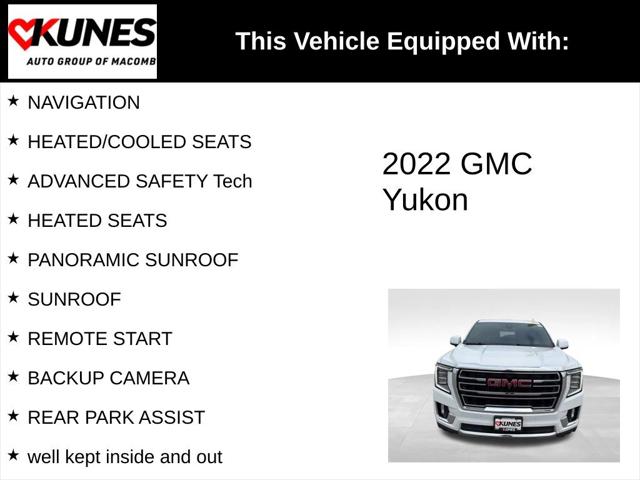 2022 GMC Yukon 4WD SLT 2022 GMC Yukon 4WD SLT