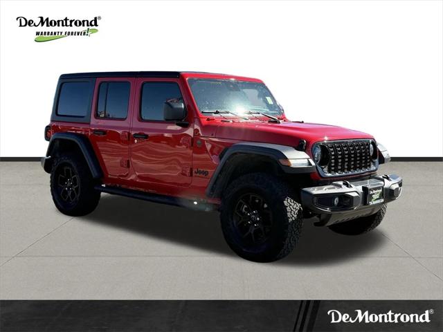 2024 Jeep Wrangler 4-Door Willys 4x4
