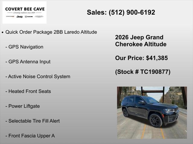 2026 Jeep Grand Cherokee Altitude 4x4