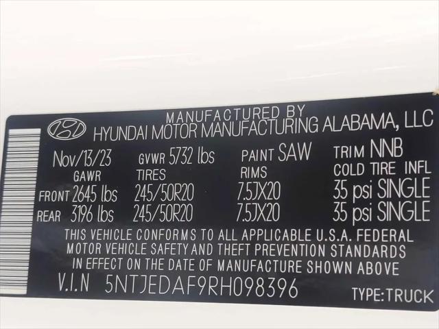 2024 Hyundai Santa Cruz Limited