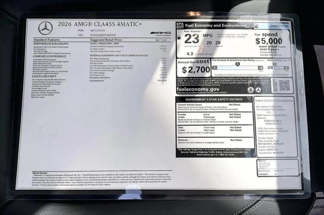 2026 Mercedes-Benz CLA 4MATIC