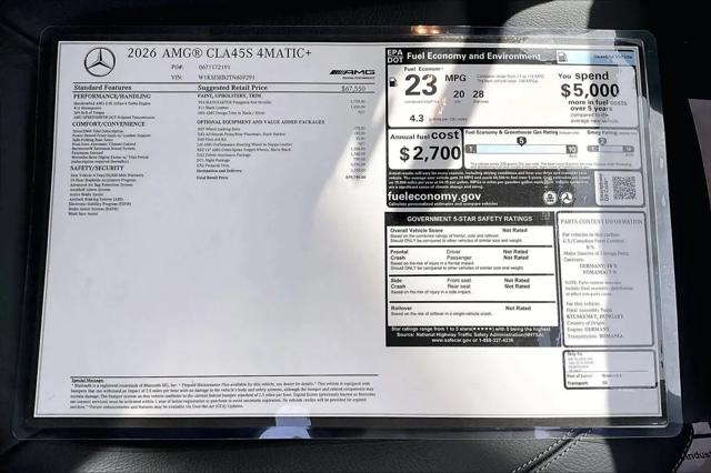 2026 Mercedes-Benz CLA 4MATIC