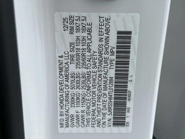 2026 Honda CR-V Hybrid 2WD Sport-L
