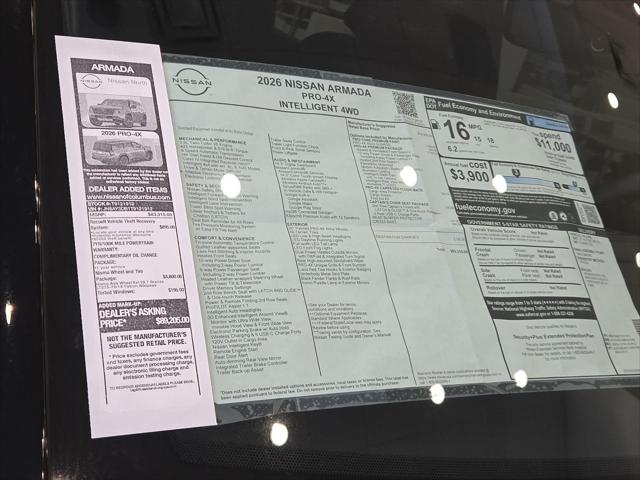 2026 Nissan Armada PRO-4X