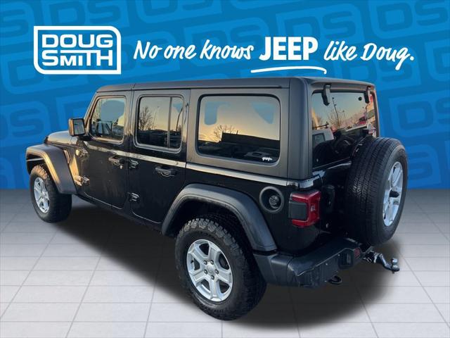 2020 Jeep Wrangler Unlimited Sport S 4X4